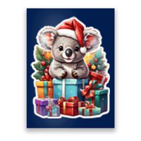 Christmas Koala Bear Poster