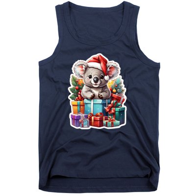 Christmas Koala Bear Tank Top