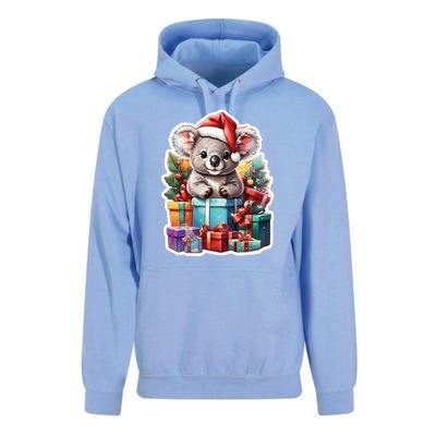 Christmas Koala Bear Unisex Surf Hoodie