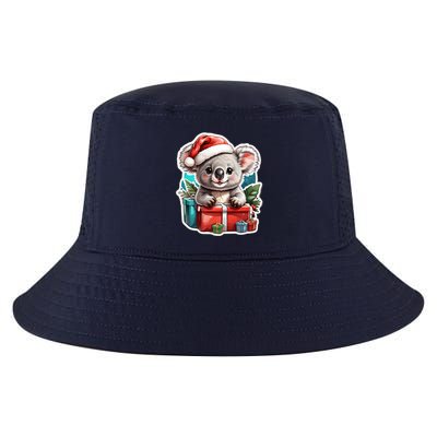 Christmas Koala Bear Cool Comfort Performance Bucket Hat