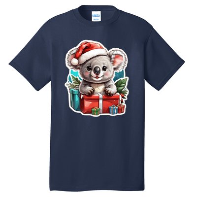 Christmas Koala Bear Tall T-Shirt