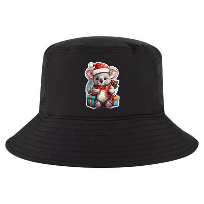Christmas Koala Bear Cool Comfort Performance Bucket Hat