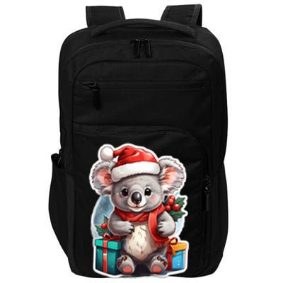 Christmas Koala Bear Impact Tech Backpack