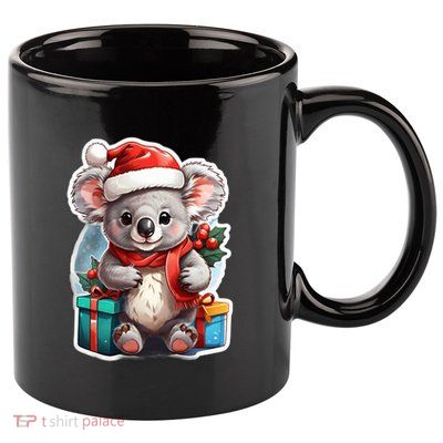 Christmas Koala Bear 11oz C Handle Ceramic Mug