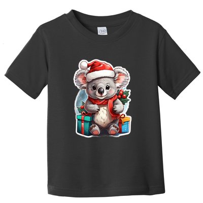 Christmas Koala Bear Toddler T-Shirt