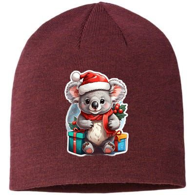 Christmas Koala Bear Sustainable Beanie