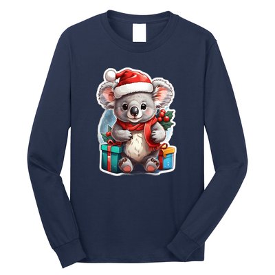 Christmas Koala Bear Long Sleeve Shirt