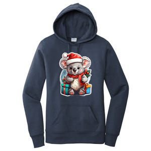 Christmas Koala Bear Women's Pullover Hoodie