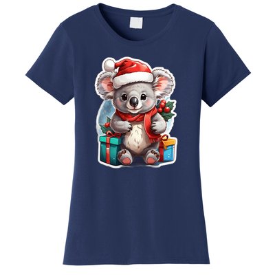 Christmas Koala Bear Women's T-Shirt