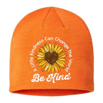 Choose Kindness Be Kind Unity Day Bully Prevention Month Sustainable Beanie