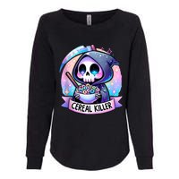 Cereal Killer Breakfast Cereal Bowl Cereals Skull Skeleton Womens California Wash Sweatshirt