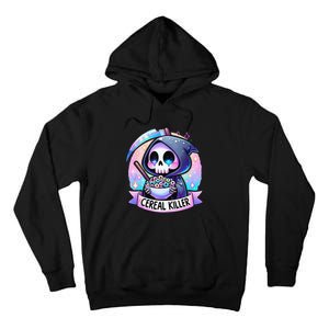 Cereal Killer Breakfast Cereal Bowl Cereals Skull Skeleton Gift Tall Hoodie