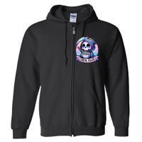 Cereal Killer Breakfast Cereal Bowl Cereals Skull Skeleton Gift Full Zip Hoodie