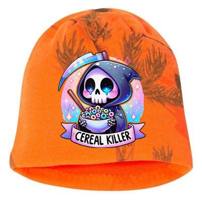 Cereal Killer Breakfast Cereal Bowl Cereals Skull Skeleton Gift Kati - Camo Knit Beanie