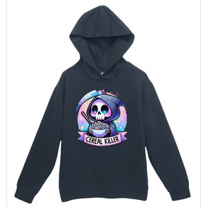 Cereal Killer Breakfast Cereal Bowl Cereals Skull Skeleton Gift Urban Pullover Hoodie