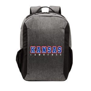 Cool KANSAS Blue & Red Kansas All Caps KANSAS Old School Vector Backpack