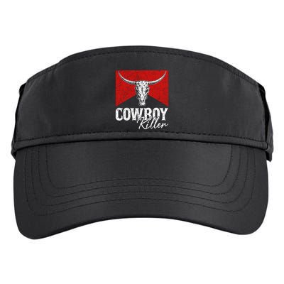 Cowboy Killers Bull Skull Howdy Adult Drive Performance Visor