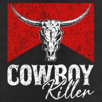 Cowboy Killers Bull Skull Howdy Adult Drive Performance Visor