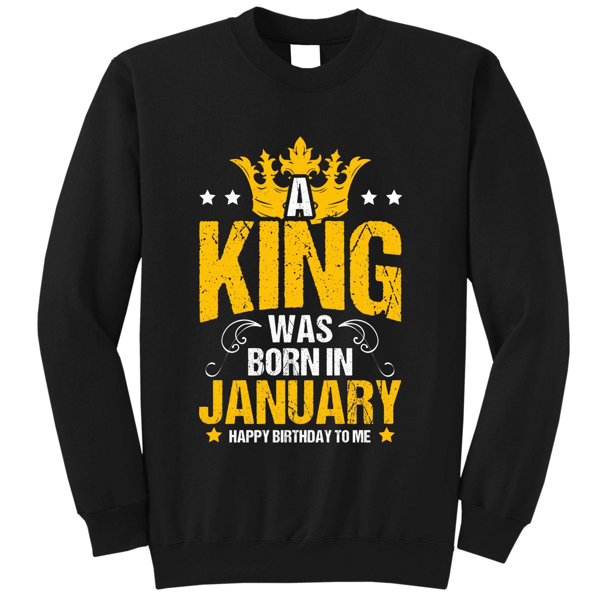 Cute King Birthday Royalty Party Design Gift Sweatshirt