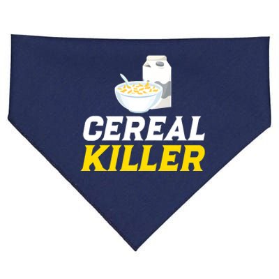 Cereal Killer Breakfast Lover Funny USA-Made Doggie Bandana