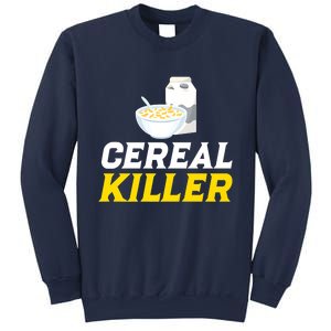 Cereal Killer Breakfast Lover Funny Sweatshirt