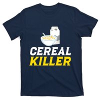 Cereal Killer Breakfast Lover Funny T-Shirt