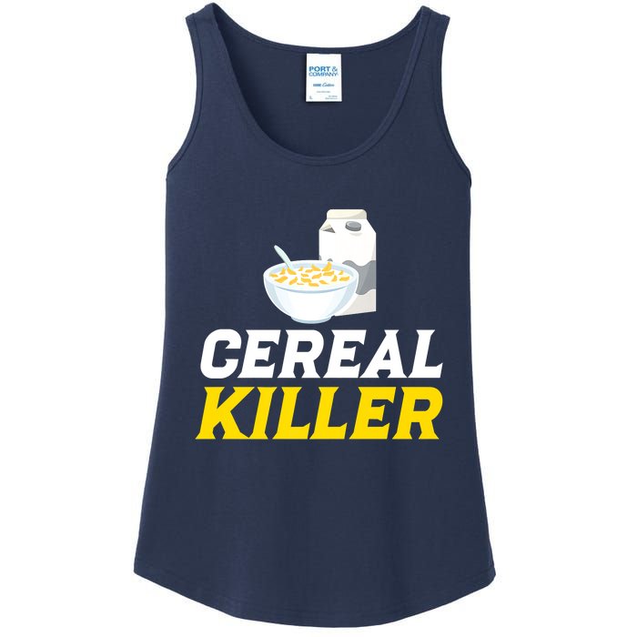 Cereal Killer Breakfast Lover Funny Ladies Essential Tank