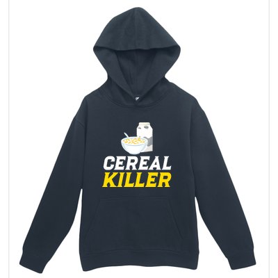 Cereal Killer Breakfast Lover Funny Urban Pullover Hoodie