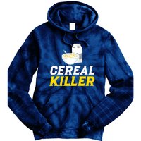 Cereal Killer Breakfast Lover Funny Tie Dye Hoodie