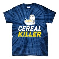 Cereal Killer Breakfast Lover Funny Tie-Dye T-Shirt