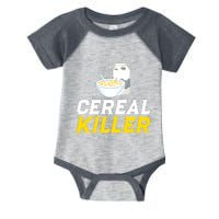 Cereal Killer Breakfast Lover Funny Infant Baby Jersey Bodysuit