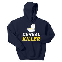 Cereal Killer Breakfast Lover Funny Kids Hoodie