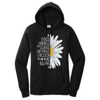 Choose Kindness Courage Sunflower Orange Anti Bullying Women's Pullover Hoodie