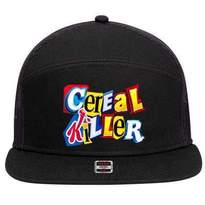 Cereal Killer 7 Panel Mesh Trucker Snapback Hat