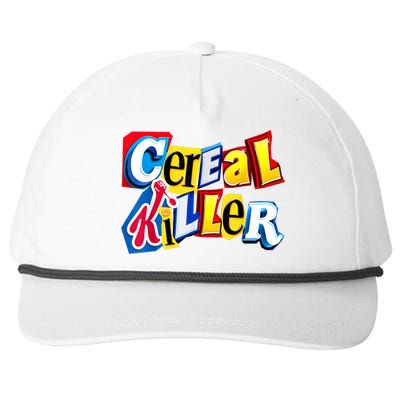 Cereal Killer Snapback Five-Panel Rope Hat