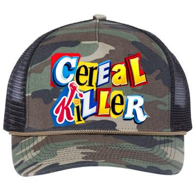 Cereal Killer Retro Rope Trucker Hat Cap