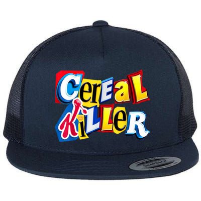 Cereal Killer Flat Bill Trucker Hat