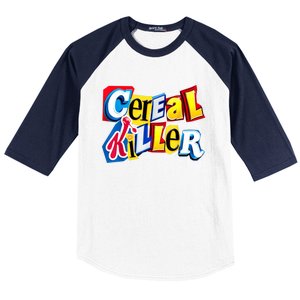 Cereal Killer Baseball Sleeve Shirt