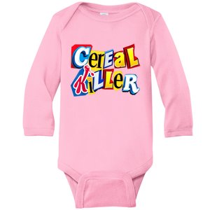 Cereal Killer Baby Long Sleeve Bodysuit