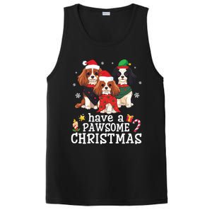 Cavalier King Charles Spaniel Dogs Have A Pawsome Christmas Gift PosiCharge Competitor Tank