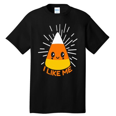 Cute Kawaii Candy Corn I Like Me Thanksgiving & Christmas Tall T-Shirt