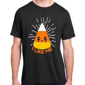 Cute Kawaii Candy Corn I Like Me Thanksgiving & Christmas Adult ChromaSoft Performance T-Shirt