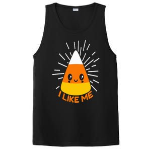 Cute Kawaii Candy Corn I Like Me Thanksgiving & Christmas PosiCharge Competitor Tank