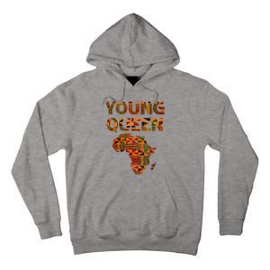 Cool Kente Cloth Art African Print African Queen Tall Hoodie