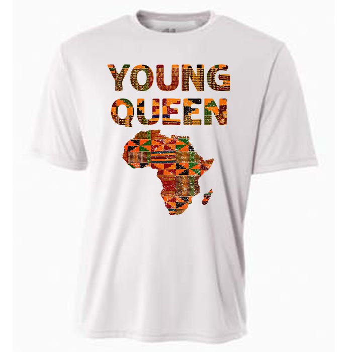 Cool Kente Cloth Art African Print African Queen Cooling Performance Crew T-Shirt