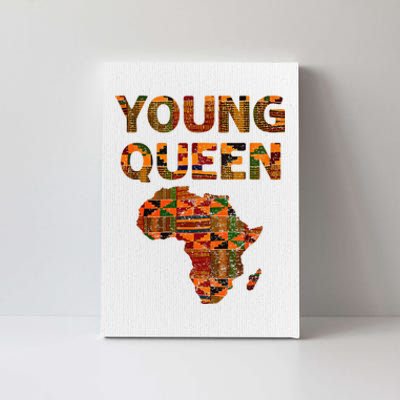 Cool Kente Cloth Art African Print African Queen Canvas