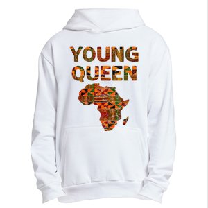 Cool Kente Cloth Art African Print African Queen Urban Pullover Hoodie