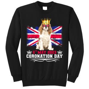 Cavalier King Charles Women & Union Jack Coronation Day Sweatshirt