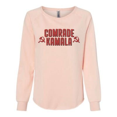 Comrade Kamala Womens California Wash Sweatshirt