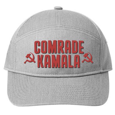 Comrade Kamala 7-Panel Snapback Hat